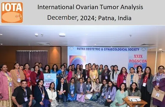 IOTA International Ovarian Tumor Analysis conference, December 2024, Patna, India