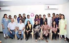 Group photo of Gynecological Ultrasound course alumni